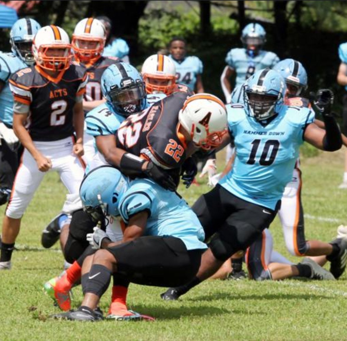 rlmitch777's tweet image. 2023 GRADUATING SENIORS RB'S, QB'S, AND WR'S if your not getting offers or non-ncaa qualifier. Send me your Hudl for scholarship consideration.
#AHOP 
#Sledgehammers