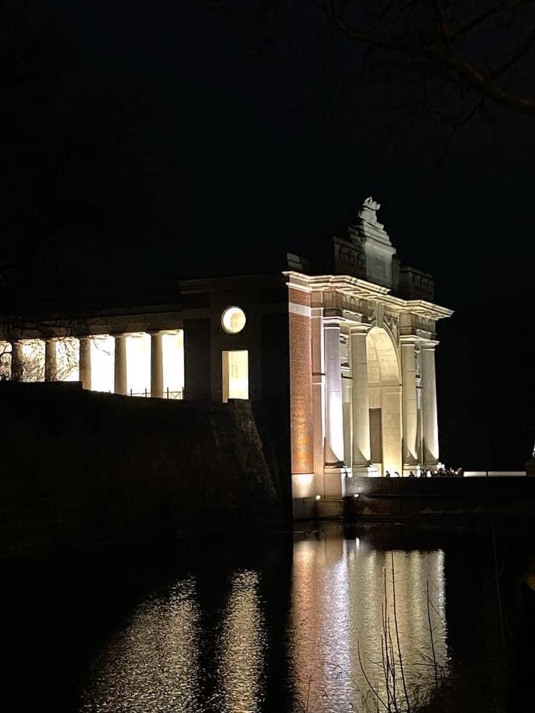 Oakbank_School's tweet photo. We are incredibly proud of our students for being so deeply respectful  during the last post ceremony at Menin Gate. 

Well done to Jack, who represented 11 Platoon, Arborfield and Ayanna and Kiki, who took part in the ceremony. 

#oakbank #APlaceToThrive #oakbankfrenchtrip2023 https://t.co/p2aK1QgHKU