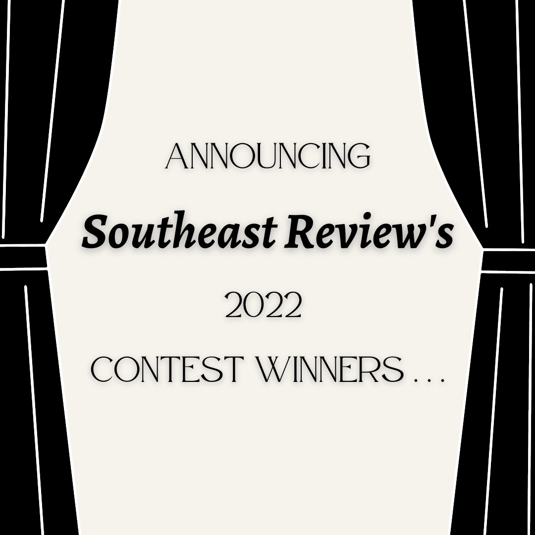 SoutheastReview's tweet image. ICYMI (w/correction now included)! We are so thrilled to announce our contest winners and finalists! Congratulations to these phenomenal writers, and thank you again to our judges, @GraceMCho, @artyouhungry, @RobtOlenButler, and @bengarciapoet!

cc @carlingmcmanus @gen4ea! 

👏🔥