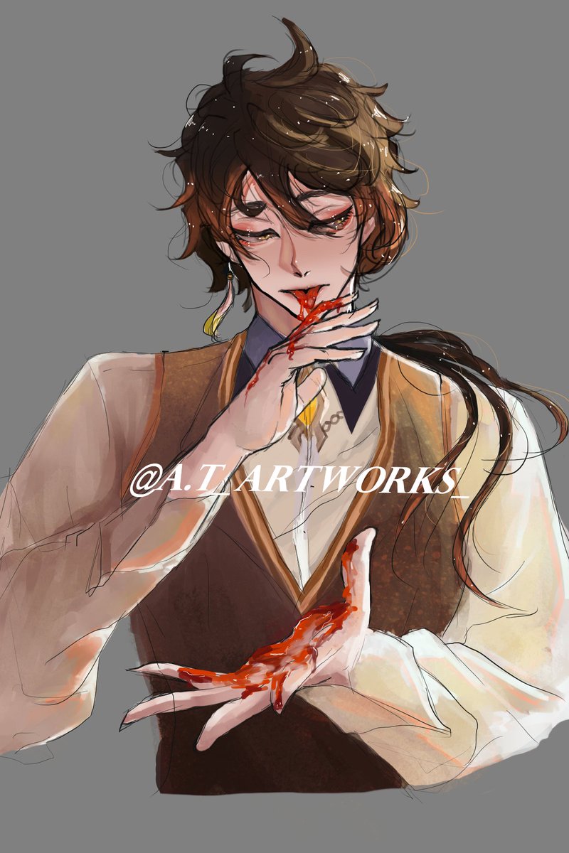 Drawing Zhongli getting his hands a little dirty 👀
#GenshinImpact #Zhongli #digitalart #art