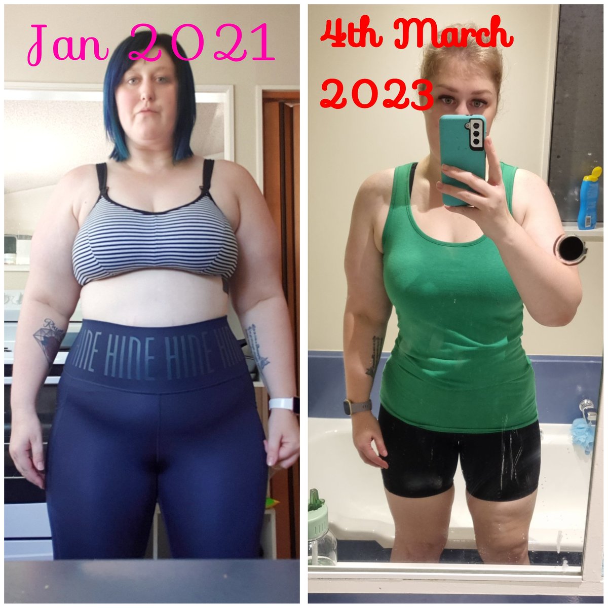 37kgs gone!! 
Sharing incase anyone else wants to get on my weightloss journey! 

#weightlosstransformation #weightloss #booty #loosingweight #goalsetting #goals #2023
