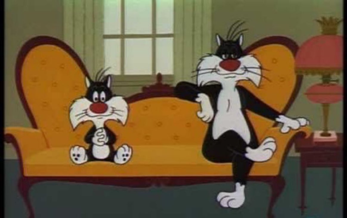 Super70sSports's tweet photo. It’s not said enough, but Sylvester was a good father. He’s a tomcat with a slew of personal problems, nobody expected this level of involvement. https://t.co/Qhhn6qs0fI