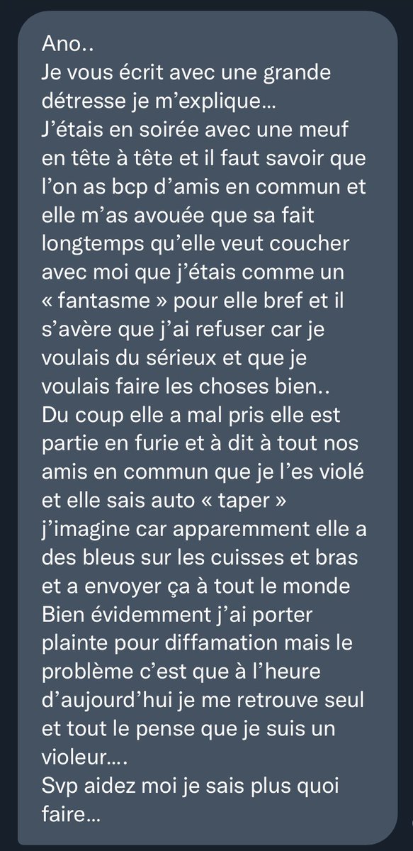 ZoneDeLaHonte's tweet photo. SVP C’EST TRÈS IMPORTANT… AIDER LE EN COMMENTAIRE ! https://t.co/c6dP8Cruv2