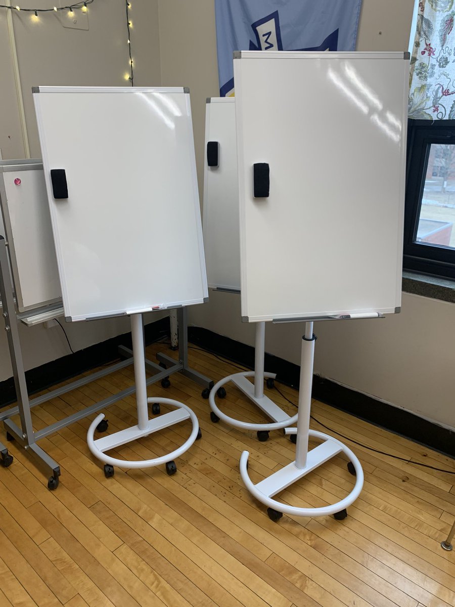 MrsSheehanMath's tweet image. Got some new whiteboards!! And 3 more are on their way 😍 #thinkingclassroom #mtbos