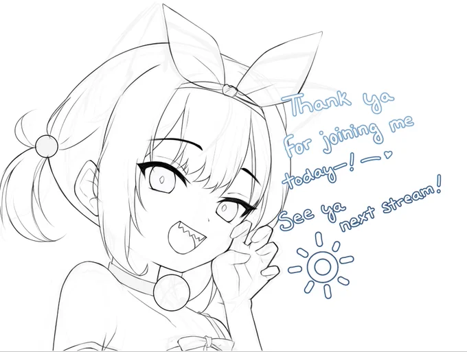 Epi 29. is done! 🎬✨

The answer was~ Gura~! 🔱

While I didn't finish, thank you so much for hanging out and chatting with me while I worked!

I had a lot of fun 💛 

🔽Links and More below🔽

🔆 #Vtuber ✕ #新人Vtuber ✕ #VTuberUprising 🔆 