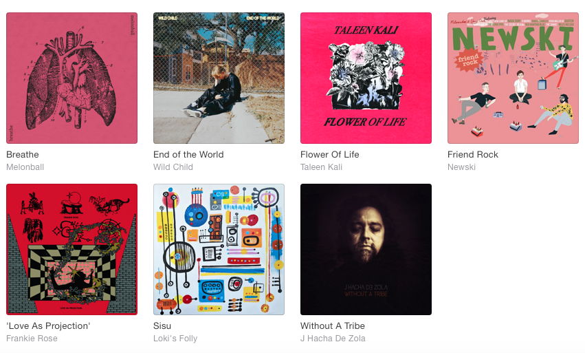 I skimmed through over 100 albums this afternoon, and found seven I plan on listening to in full.

Just a friendly reminder that music journalists/bloggers go through A LOT of music to find the good stuff!

Lookin’ forward to pressing play on all of these.