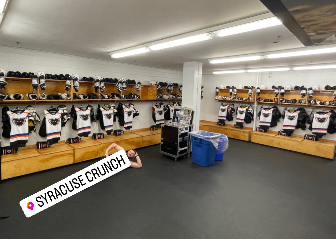 Equipment manager didn’t think we’d actually post this one.

#LVvsSYR | #OurValleyOurHome
