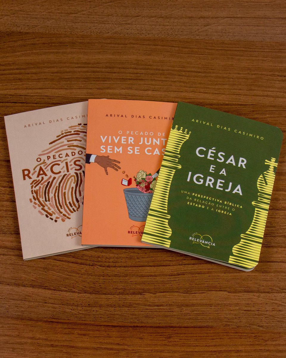 EditoraHeziom's tweet photo. E para fechar o ano, tivemos os lançamentos “Bíblia com Hinário Novo Cântico” e a “Série Relevância”, com três livros do Rev. Arival Dias Casimiro. https://t.co/HMgWLfZqii