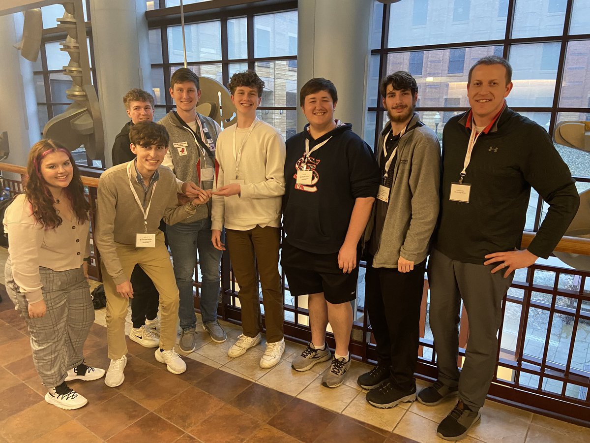abrown50's tweet photo. @THEMTZBRAVES Mt. Zion Braves…2023 Illinois State Accounting Challenge Champions! #gobraves https://t.co/lUQJeGbRBn