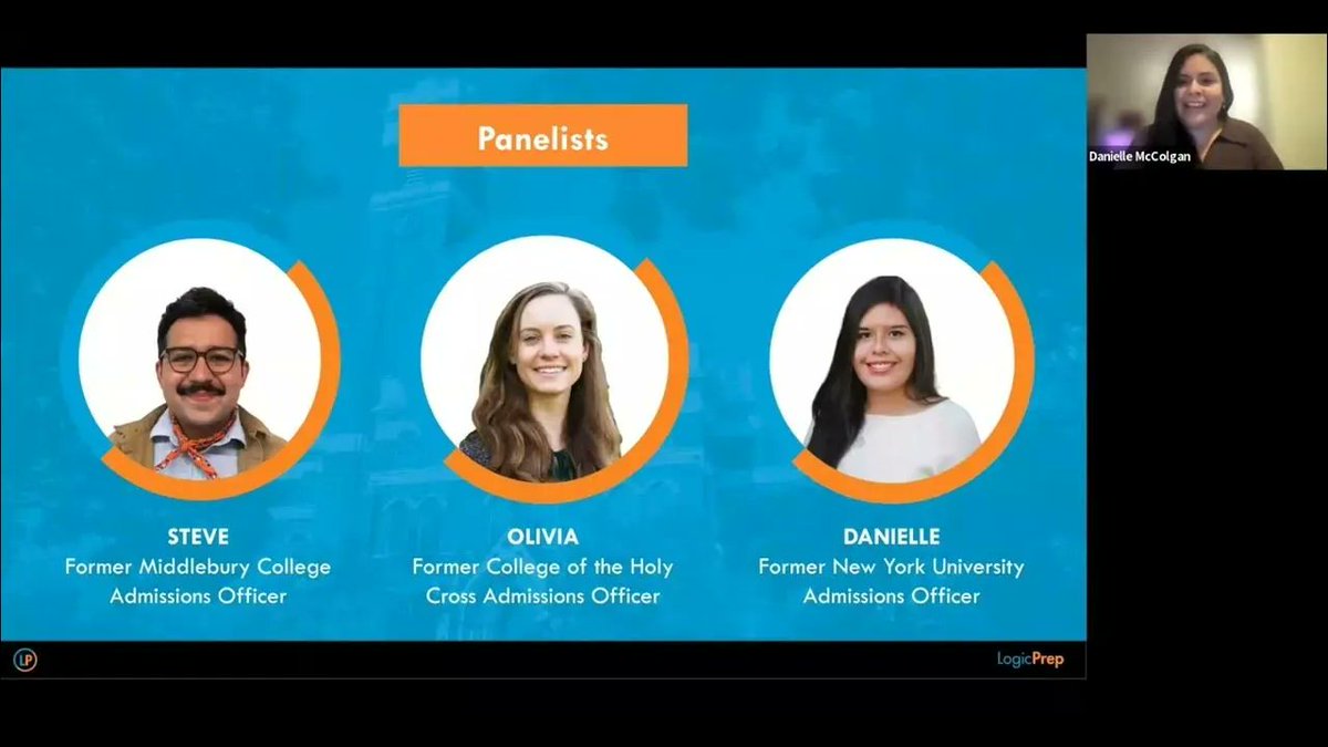 Steve, Olivia, and Danielle absolutely rocked it last night! They shared lots of key insights into how #application reading 📄 and #admissions committees 🙋 work – plus ways for you #students to stand out in the process! Check out the recap: buff.ly/3YkZCNy