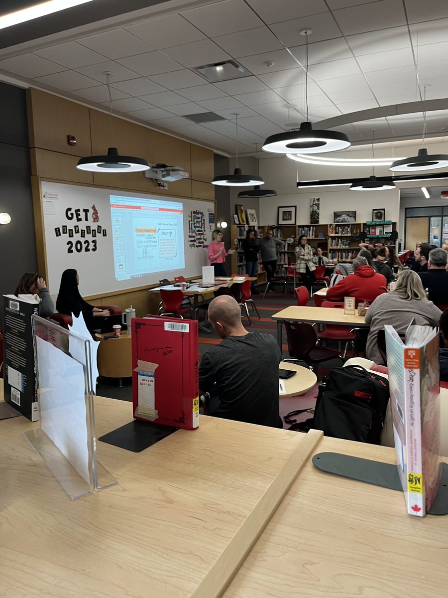 More learning about Building Thinking Classrooms, an approach that is not just for Math. We looked at examples for Tech, Science &amp; English developed &amp; facilitated by our Directions Team. We learned in a FUN &amp; ENGAGING way! Happy to do this alongside <a href="/Churchill_HWDSB/">Sir Winston Churchill SS</a> teachers.