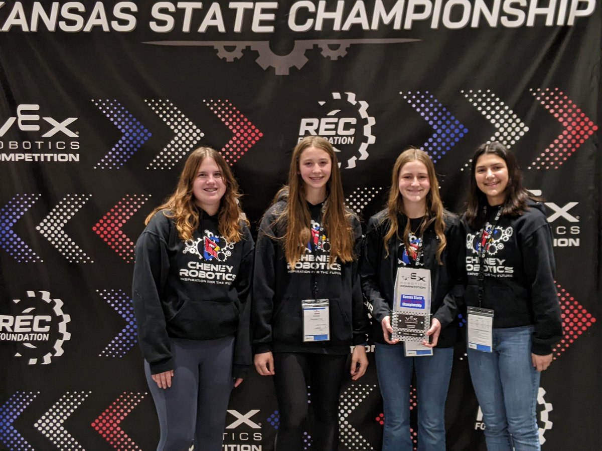 Fantastic Four win the Judges award! Doesn't qualify for Dallas but We are so proud of you! <a href="/CheneyMS/">CMS</a>