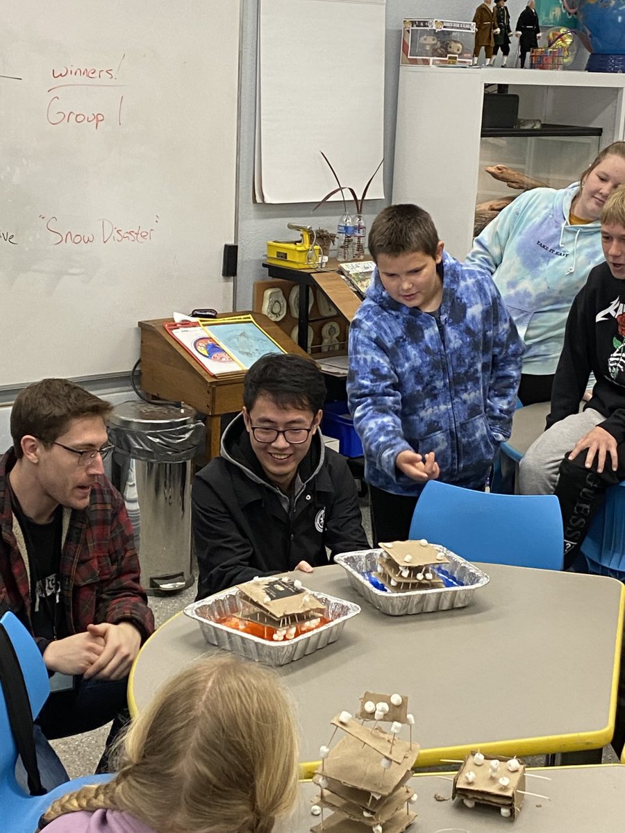 COA_middle's tweet photo. This week, one of the highlights here at COA Middle was another visit from our UC Davis SOAR mentors to some of our Science classes. They engaged students in fun challenges connected to earthquakes, tectonic plates activity, and structural stability.
#coamiddle #gcc_charters https://t.co/gU1GdtkDU4