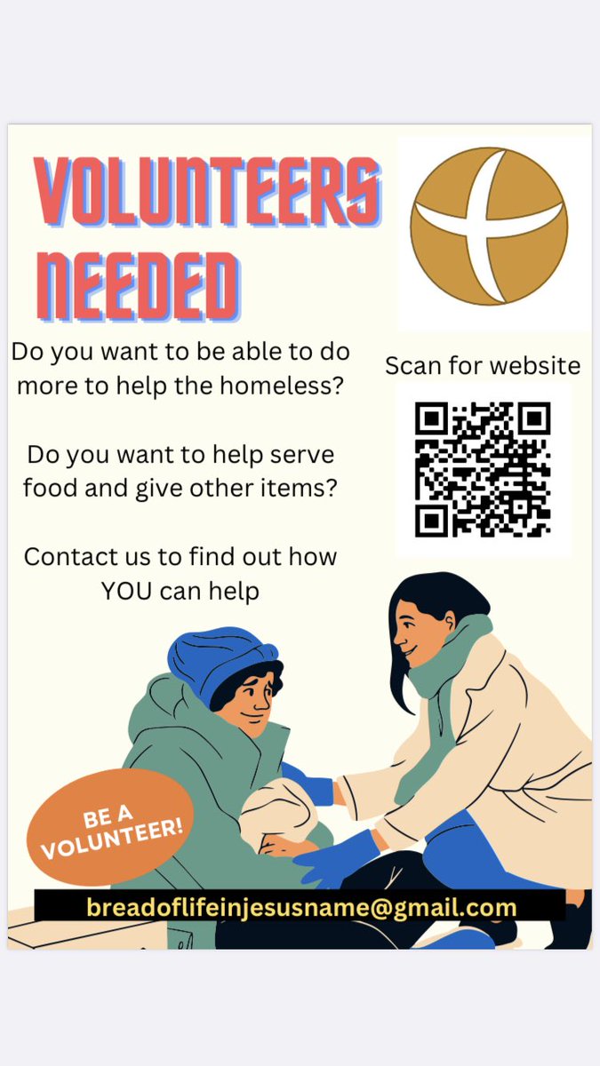OutreachBread's tweet photo. Come volunteer with us #Volunteer #help #Homeless https://t.co/1w0c7elt4c