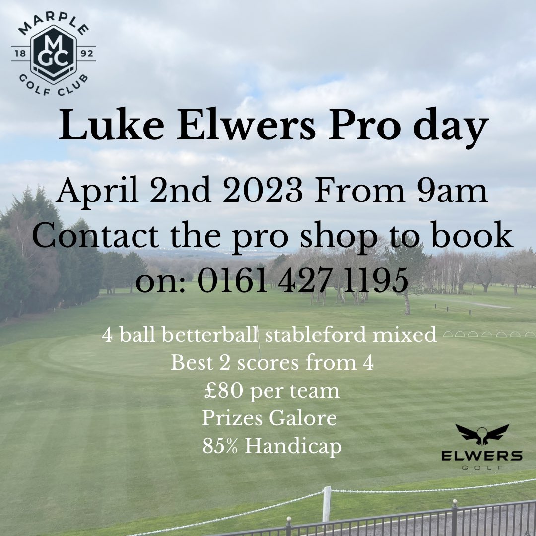 Marple Golf Club tweet media