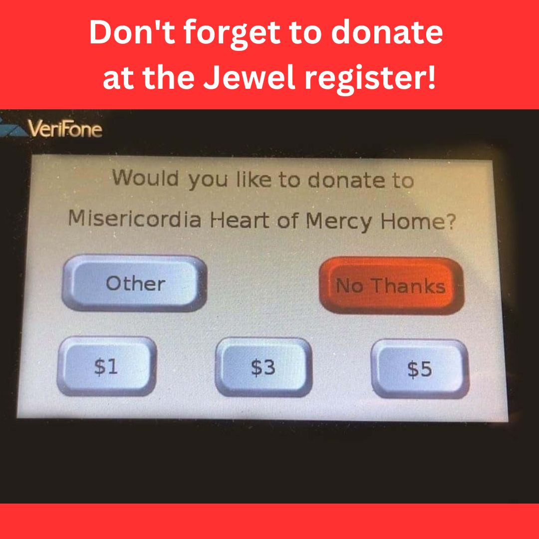 Stocking up for the weekend?  Don't forget Misericordia at the register!  You can donate at all 188 <a href="/jewelosco/">Jewel-Osco</a> locations! We are so grateful to Jewel for this amazing fundraising opportunity! Keep #MisericordiaStrong!