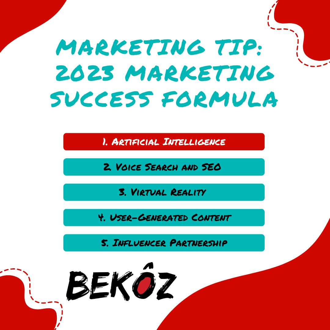 First trend is #ArtificalIntelligence. Technology continues to amaze us with how quickly it evolves. Yet, with this swift expansion, the link between #technology and #marketing continues to grow. Content generation is one area impacted by this growth. #bekozmarketing