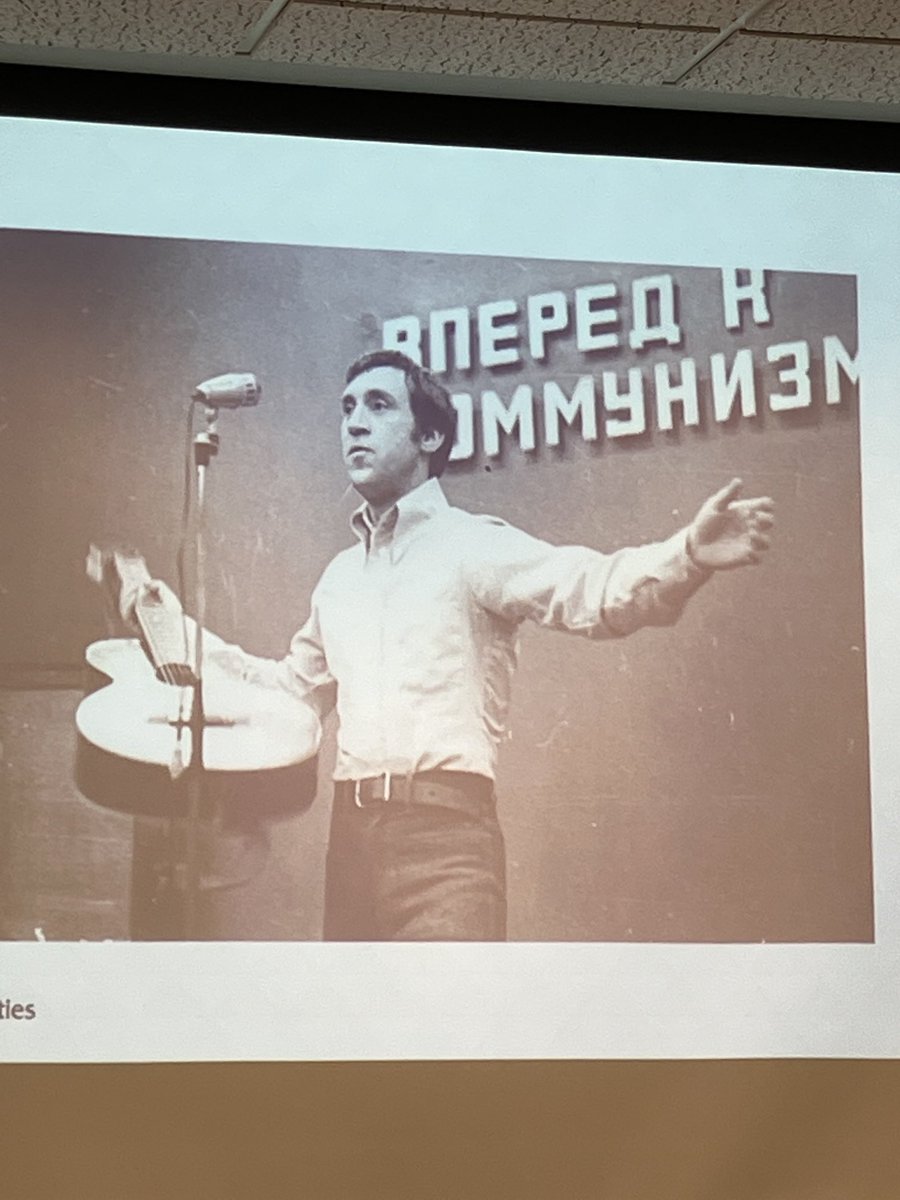 Was Vladimir Vysotsky a dissident? In his lifetime, yes… in his ‘soft’ way. Today, blatniye songs are being embraced by Putin and his supporters. Anastasia Gordienko, UAZ #Vysotsky+Dylan