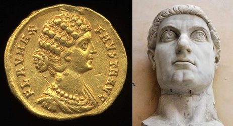 romanhistory1's tweet image. Today 307AD Roman Emperor Constantine marries Fausta, daughter of the Emperor Maximian, later murdering her in 326