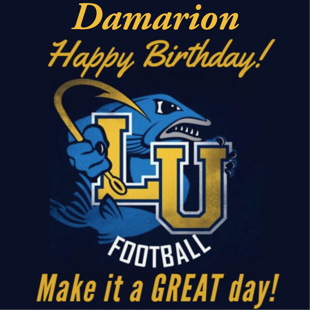 DTillman05's tweet photo. Appreciate the love @LUMuskieFB ❤️ https://t.co/f8A43Pb3Fw