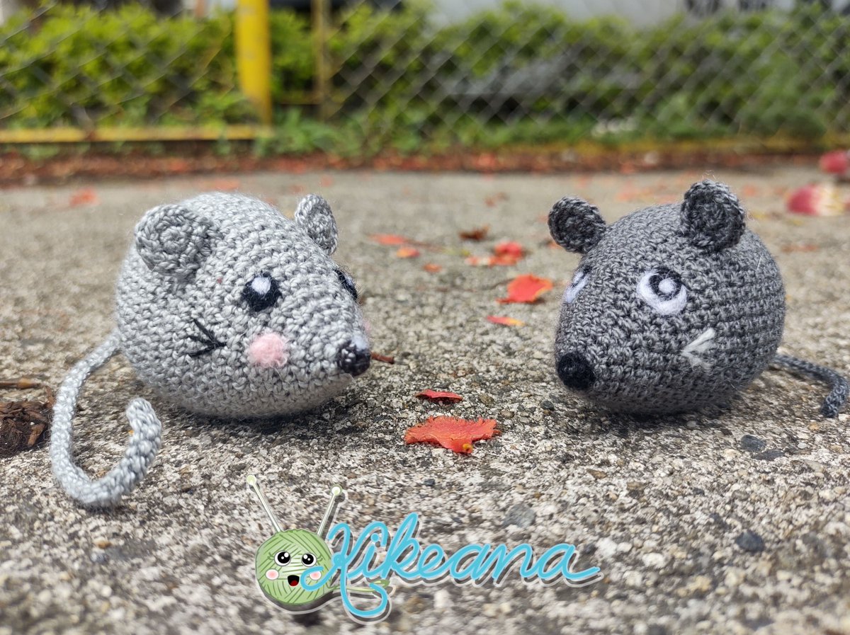 ¡Nuevo Post NEW NEW NEW 🆕🆕🆕! Les presentamos a estos lindos Ratoncitos 🐀❤️🐁, Son muy juguetones y divertidos, llévalos contigo a todas partes para que siempre tengas muchas aventuras y locuras 🎡🌟❤️.

#kikeana  #crochet #amigurumi #ratonamigurumi #raton