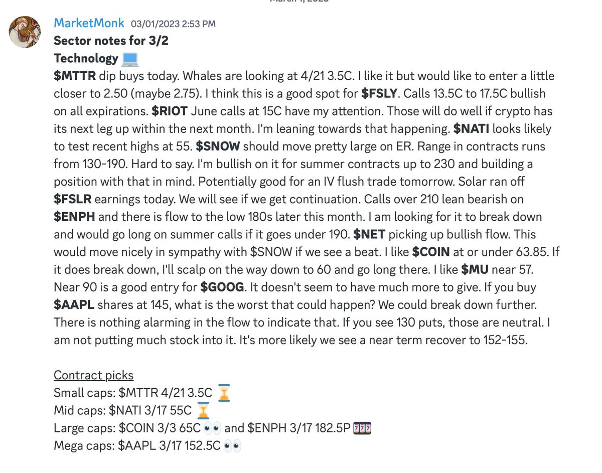 Market Monk tweet media