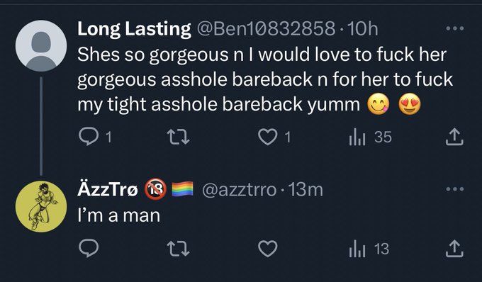 just cause I get lumped in with the femboys doesn&rsquo;t mean I&rsquo;m trans or fem identifying 🙄 https://t.co