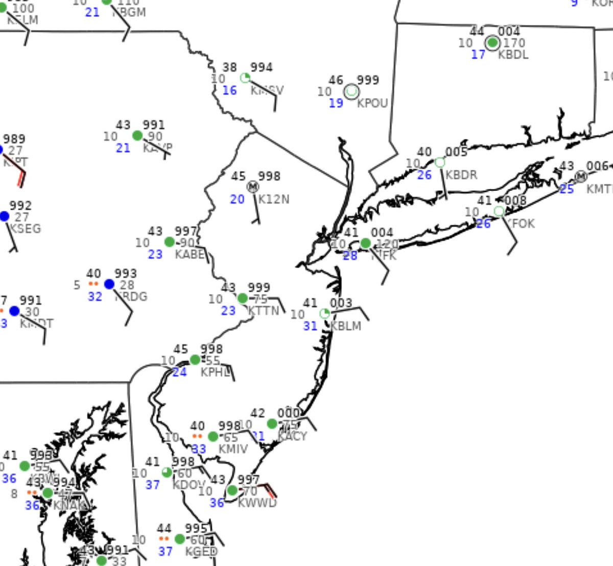 NY NJ PA Weather on Twitter "Approaching the 5 PM hour, part one of