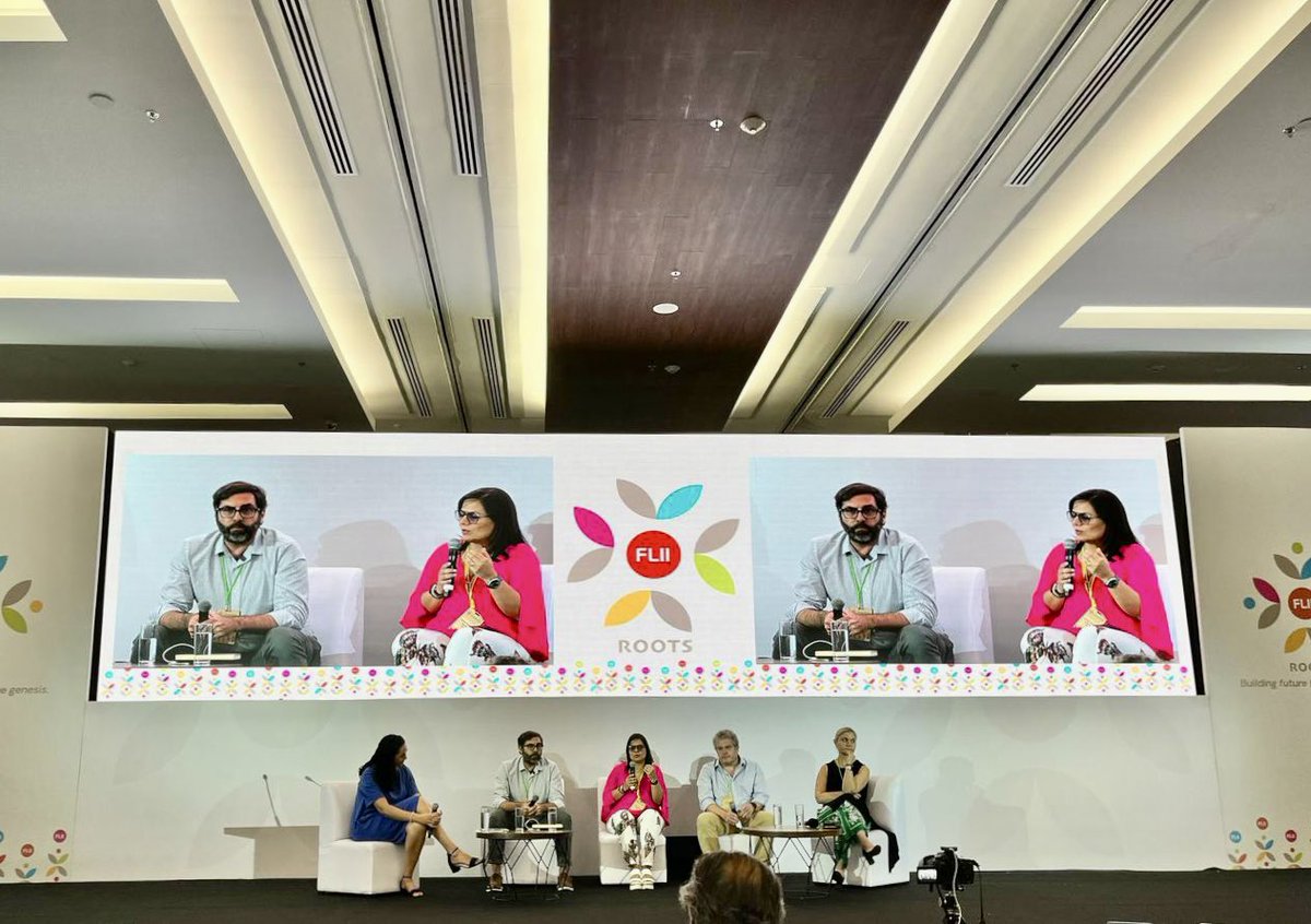 Atortajada's tweet photo. Y también compartir nuestras experiencias y enriquecer nuestras estrategias, en el panel de´Finanzas inclusivas y sostenibles’ con Ana Laura Fernández de Fondo de Fondos, Johanna Posada de @elevarequity, @serebrisky de @daluscapital, y Tomás Peña de @YieldLab_Latam. 

#FLII2023 https://t.co/oIf4Tm6QhN