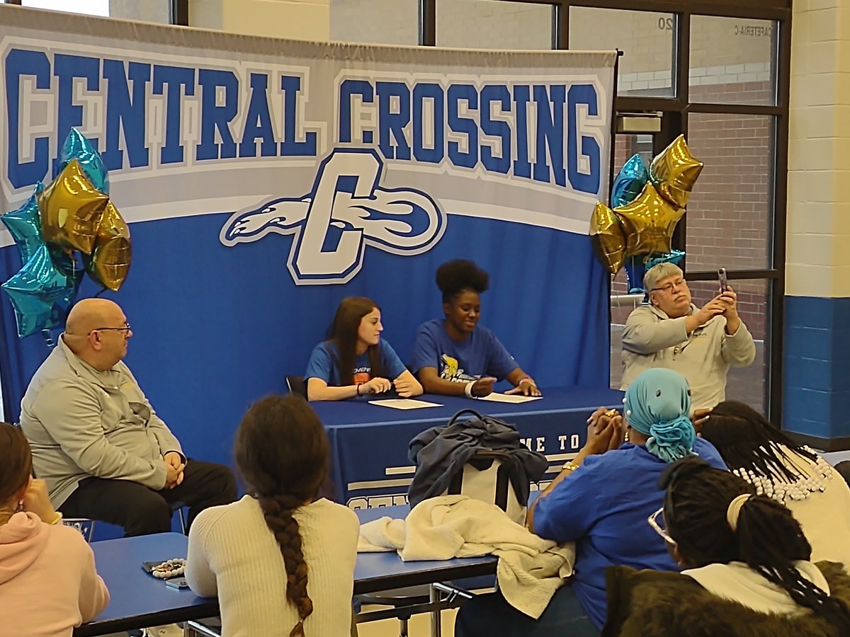 CCHS_CometsAD's tweet photo. Congratulations Lydia and Aminata for continuing your academic and athletic careers at @escc_wbkb 
Go Comets! #cometpride https://t.co/HQn7T6E9su