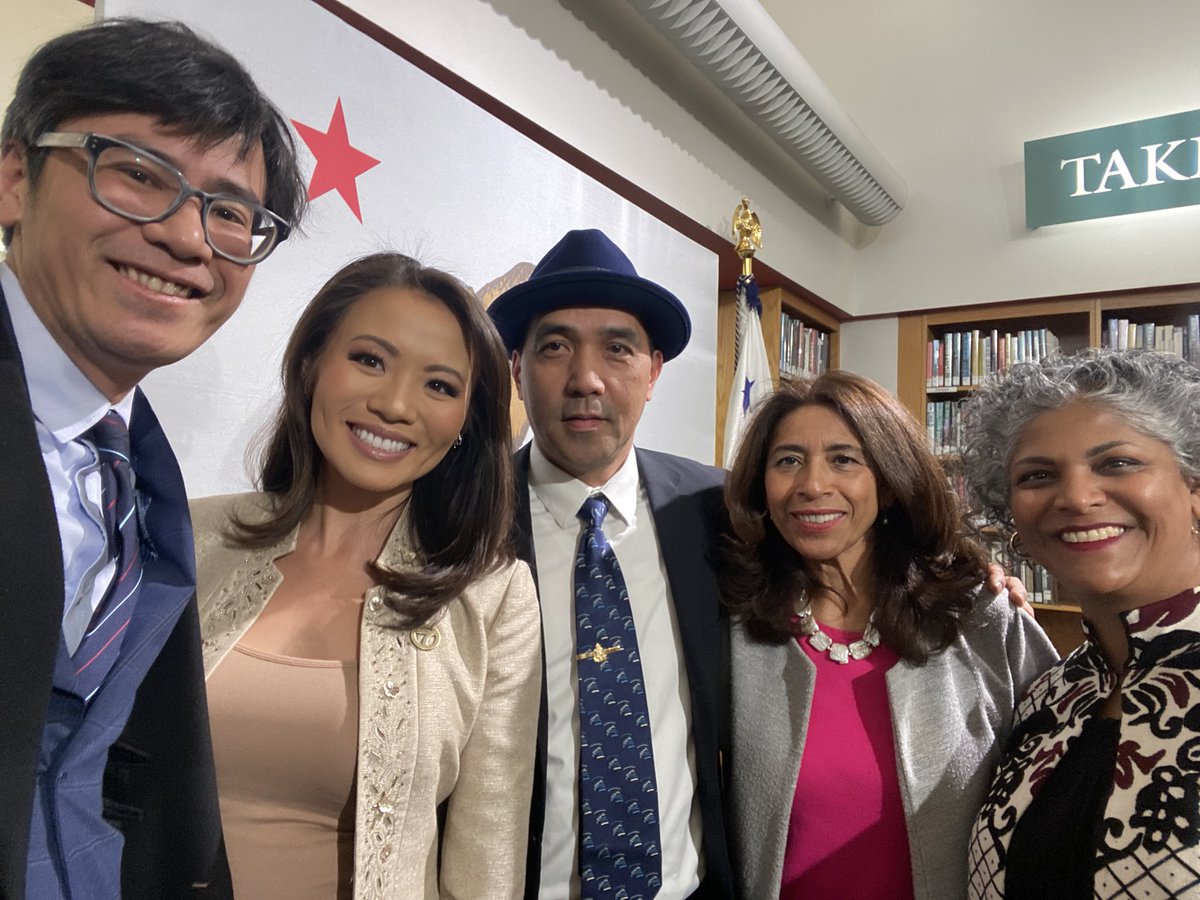 Thank you <a href="/DionLimTV/">Dion Lim</a> for keeping up company as <a href="/ASIANInc/">ASIAN, Inc.</a> <a href="/USMBDA/">USMBDA</a> <a href="/bulbulnyc/">Bulbul Gupta</a> <a href="/ElmyBermejo/">Elmy Bermejo</a> <a href="/SBA_Pacific/">SBA Pacific</a> await the arrival <a href="/VP/">Vice President JD Vance</a> <a href="/KamalaHarris/">Kamala Harris</a> in #SF #Chinatown