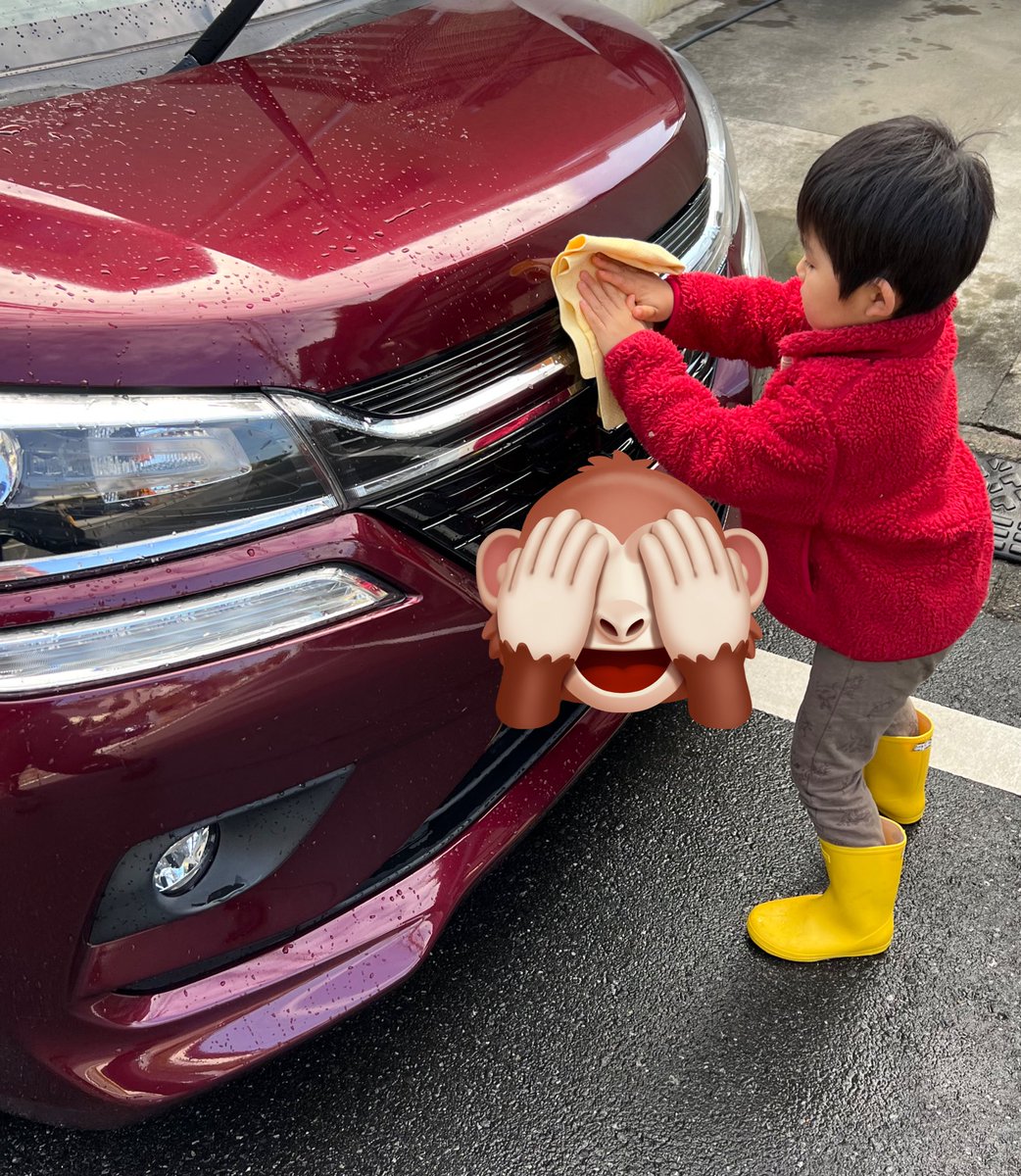 PteraBlog's tweet image. おはおは✨✨
なんかTwitter見ない間に広告増えた…？？？
ブルーにさせる作戦か💦💦
今日は久々に3時間睡眠できて目覚めがバッチリ☺️
赤子が成長してますぞーーー‼️‼️‼️
写真は先日の息子ちゃんとの洗車風景の一コマ🚗
今日も1日頑張ろう😤