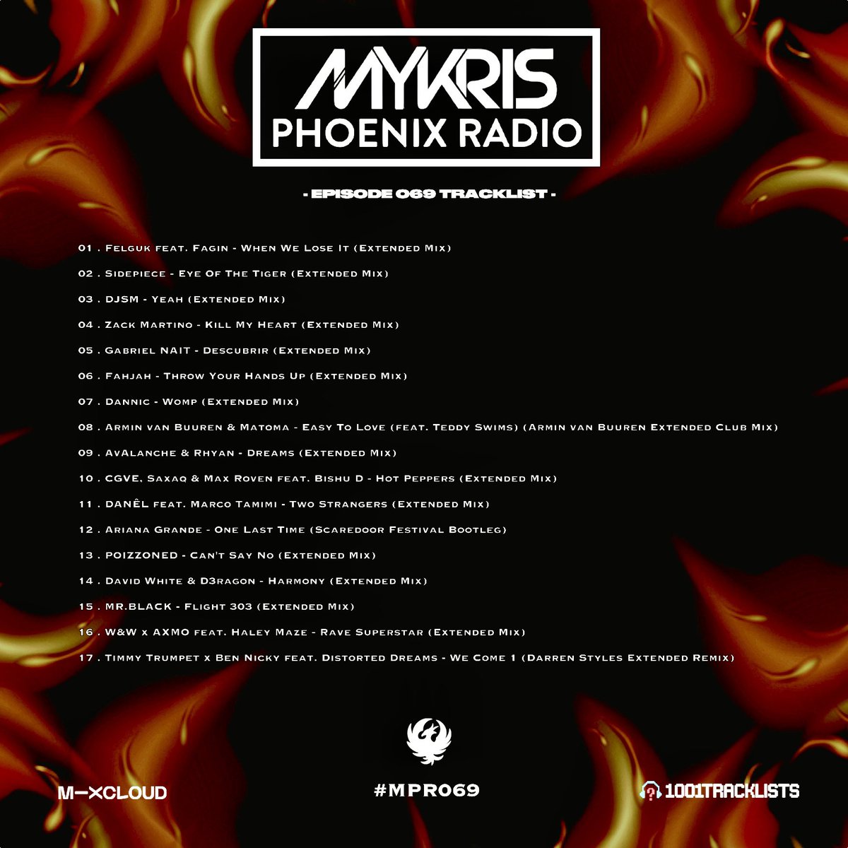 djmykris's tweet photo. Mykris Phoenix Radio - Episode 069 is now online! Go take a listen 🦅🔥

Listen here: https://t.co/mWS8xVf9UM

#MPR069 https://t.co/aFGj8YDEtK