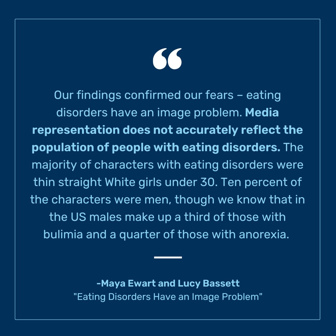 NEDAstaff's tweet image. Today on the NEDA Blog Lucy Bassett, along with Maya Ewart, discuss eating disorders and image problems. Read the full blog here: nationaleatingdisorders.org/blog/eating-di…💚 
#EDAW #EDAW2023 #eatingdisorders #NEDA #bodyimage