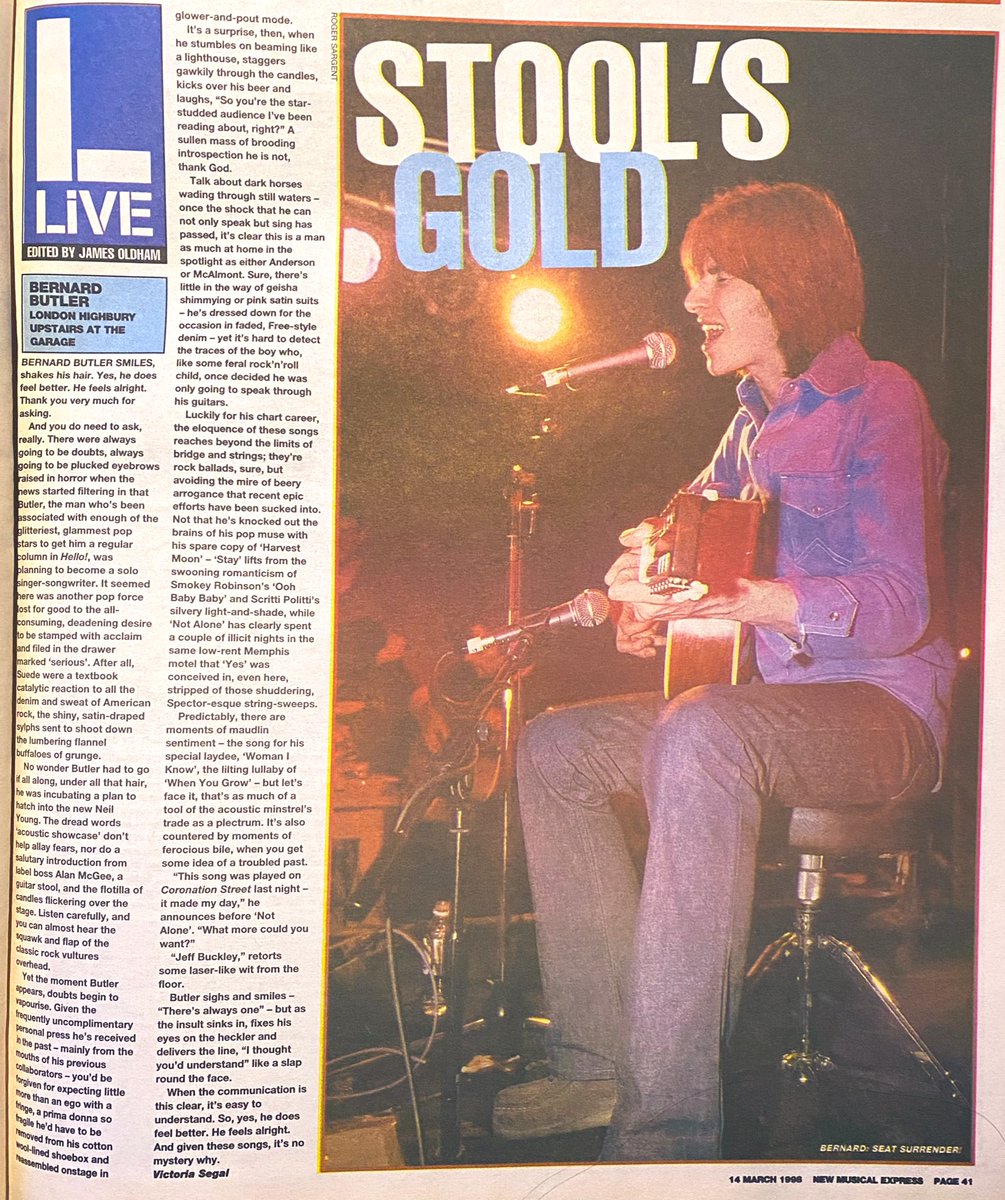 Here's a full gig review of one of the nights by Victoria Segal of the NME. Great photo by <a href="/RogerSargo/">Roger Sargent 📸</a> too.