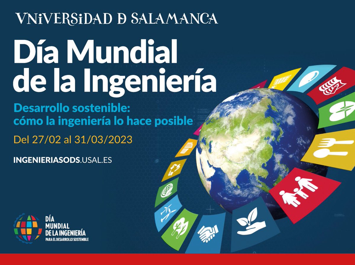 usal's tweet image. La USAL ha programado diferentes exposiciones, conferencias y talleres sobre la aportación de la ingeniería a los ODS que se extenderán por todos sus campus. 

👉 ingenieriasods.usal.es