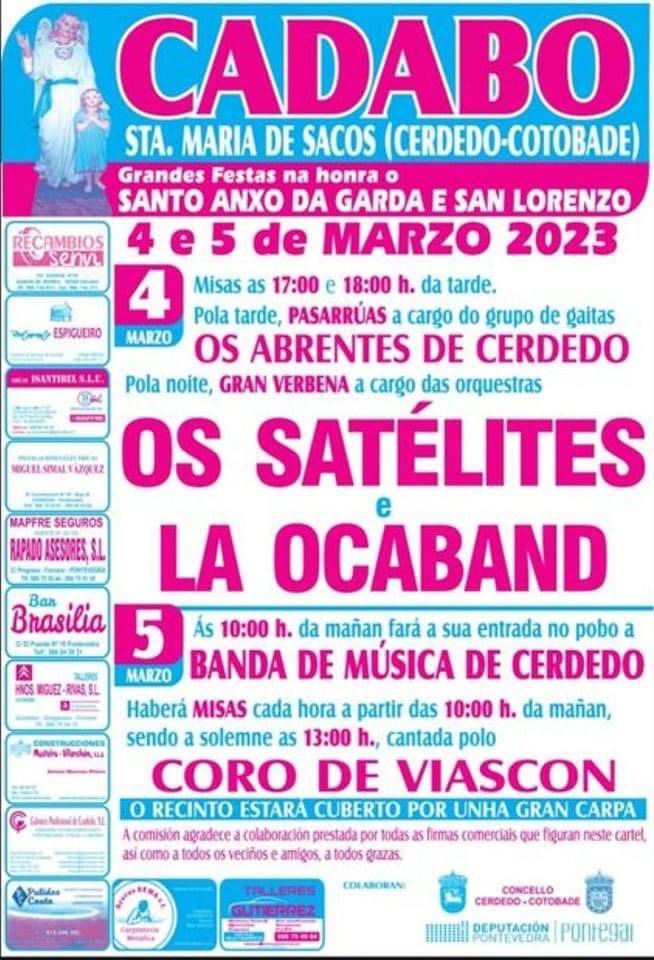 Como nos gusta esta festa! Mañá estaremos facendo música no Cádabo.