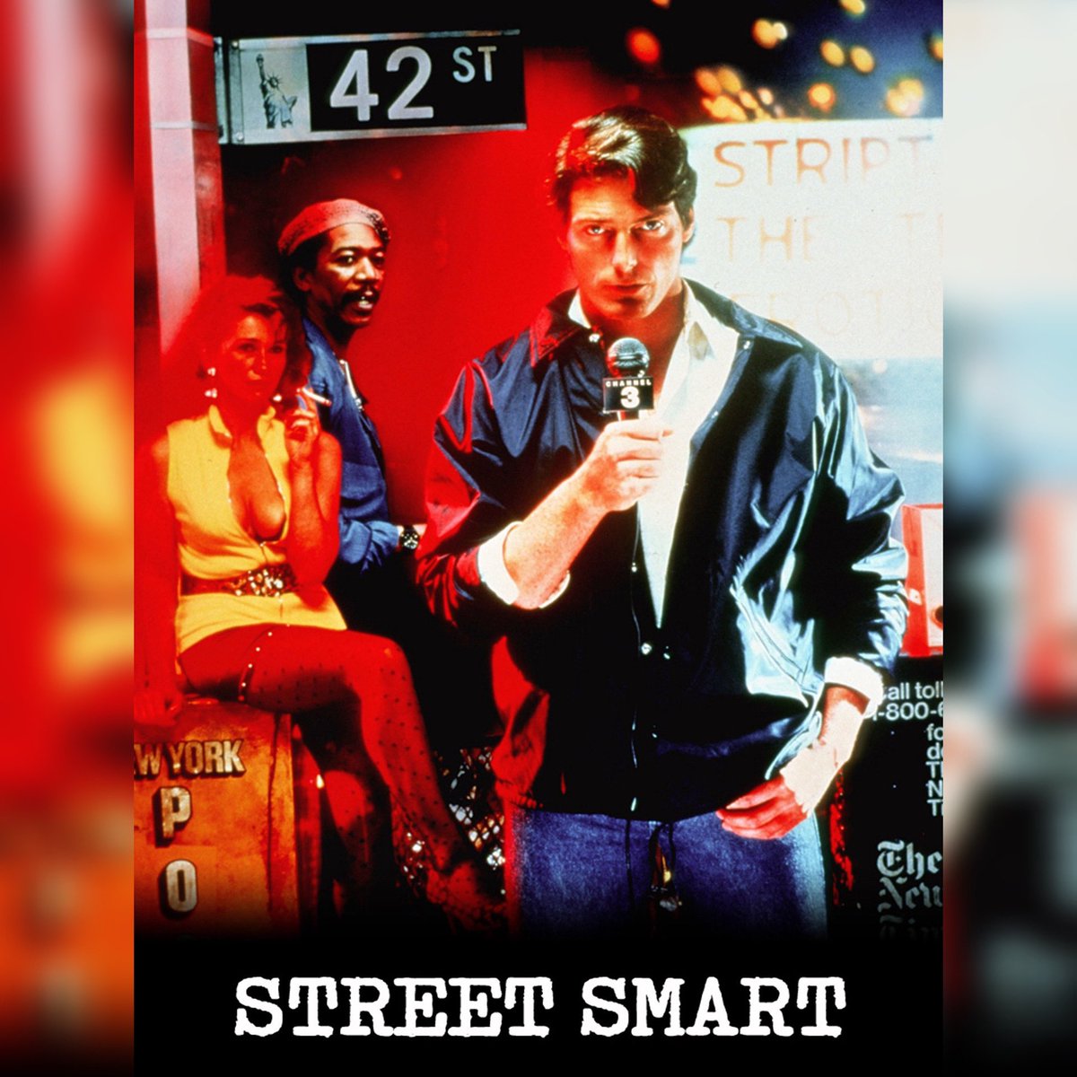 OUT NOW! 
The Cannon Bros get “STREET SMART”!

One of Cannon’s most critically acclaimed movies (for good reason)! 

Sip a Yoo-Hoo, get wild w/ the scissors & stay Street Smart, Cannon-heads!

#cannonfilms #streetsmart #christopherreeve #morganfreeman #kathybaker #thecannoncanon