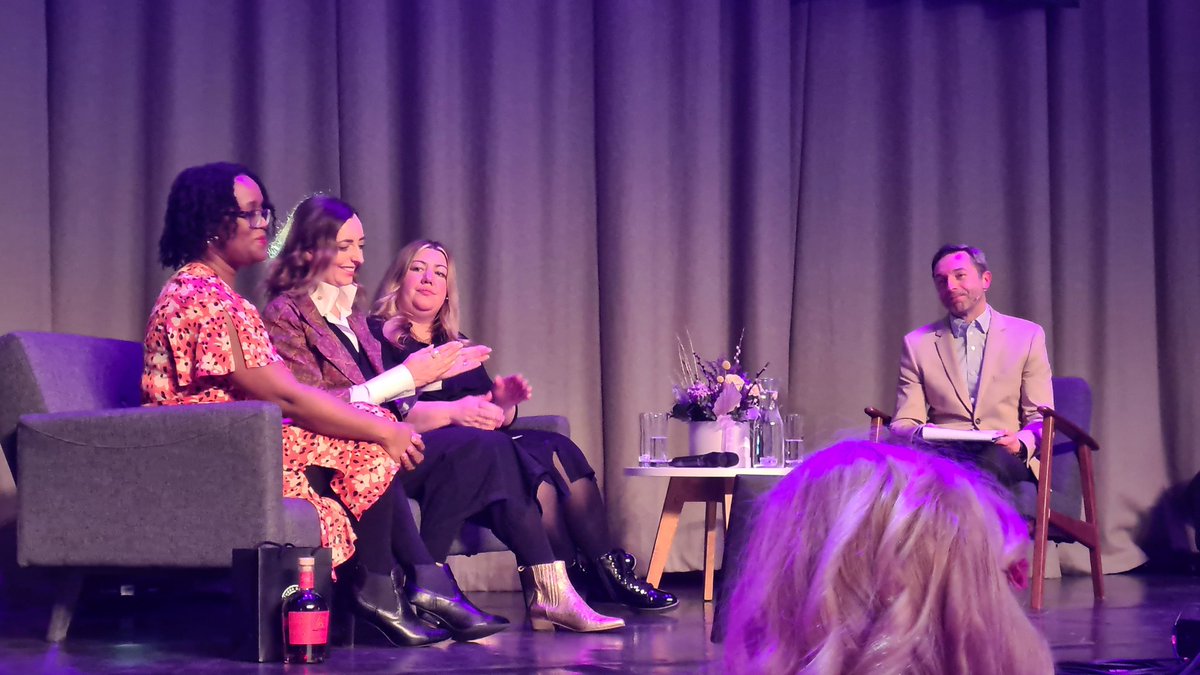 Incredibly proud of the female EDGE winner/entrepreneur panel here at <a href="/streetsoccerSCO/">Street Soccer Scotland</a> #inspiredwomen, flying the flag for the incredible women putting Scotland on the map for business with purpose. <a href="/BBeautifulcic/">BraveStrongBeautifulcic</a> <a href="/matuggarum/">Matugga Rum</a> <a href="/b_e_i_r_a/">beira</a>