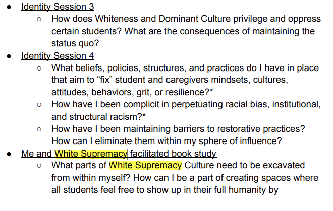 MCPS teachers are led in a "Me and White Supremacy" book study where they're told to look within &am