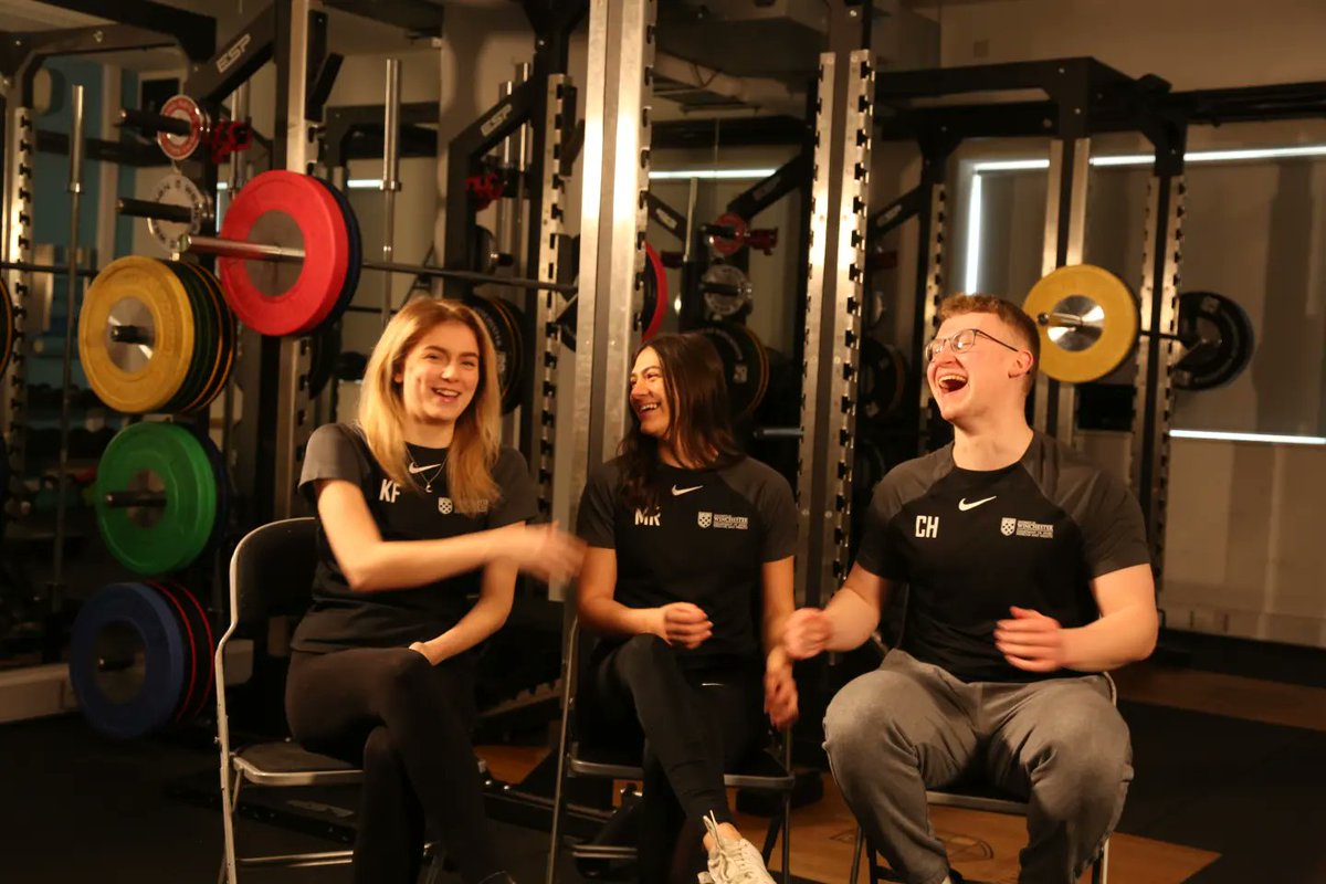 📽 Friday Filming 📽

Great to get some of our third year Sport &amp; Exercise Psychology students in today filming a short video for prospective students💭