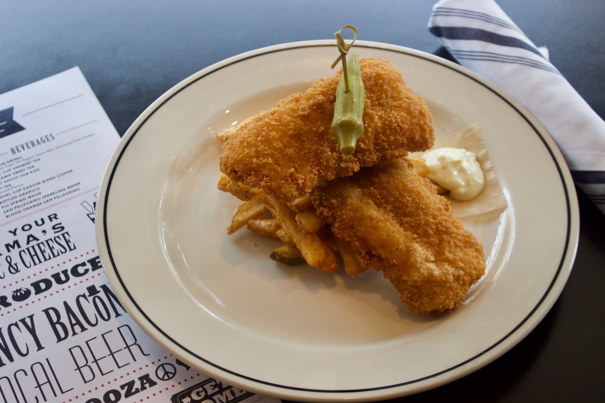 Fish Friday! Come in for Fish &amp; Chips: beer-battered, flash-fried fresh cod, fries and homemade tarter.