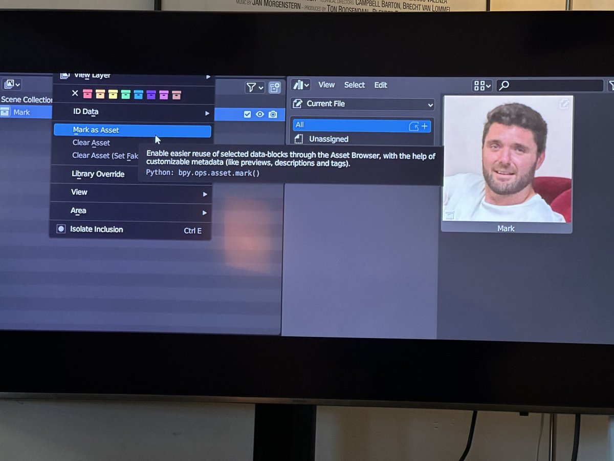 Hehehe, our project manager just got assetified 🤪
#b3d