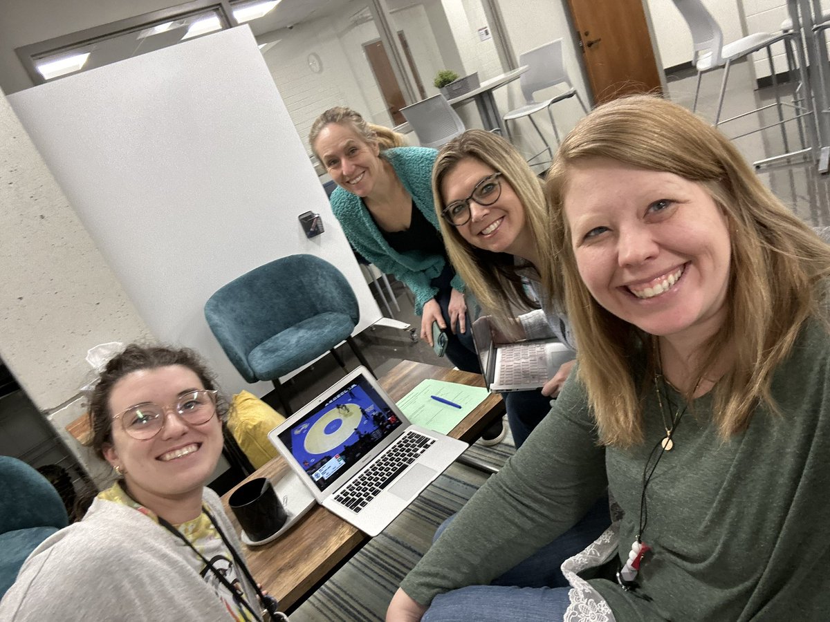 Link Crew advisors cheering for senior leader <a href="/SamDioszeghy/">Sam Dioszeghy</a> during our meeting today!! Have a blast at your last tournament Sam!