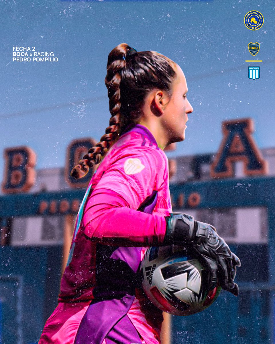 jujuyesdeboca's tweet photo. 🔜 𝗣𝗥𝗢𝗫𝗜𝗠𝗢 𝗣𝗔𝗥𝗧𝗜𝗗𝗢 ⚔���

🔹 Fecha 2 🔸

⚽ BOCA 🆚 Racing 
📆 Sáb 4, 17 hs.
🏟️ Pedro Pompilio 
📺 TV Pública 

#vamosboca #vamosgladiadoras
#nosconbocaunsentimiento https://t.co/iyjLTKFsqj