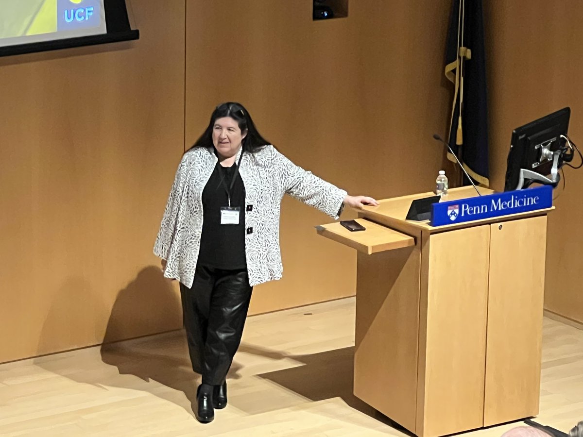 HealiumXR's tweet image. This woman INVENTED the Cave. Pretty cool Carolina Cruz-Neira. @ccntweet #IVRHA