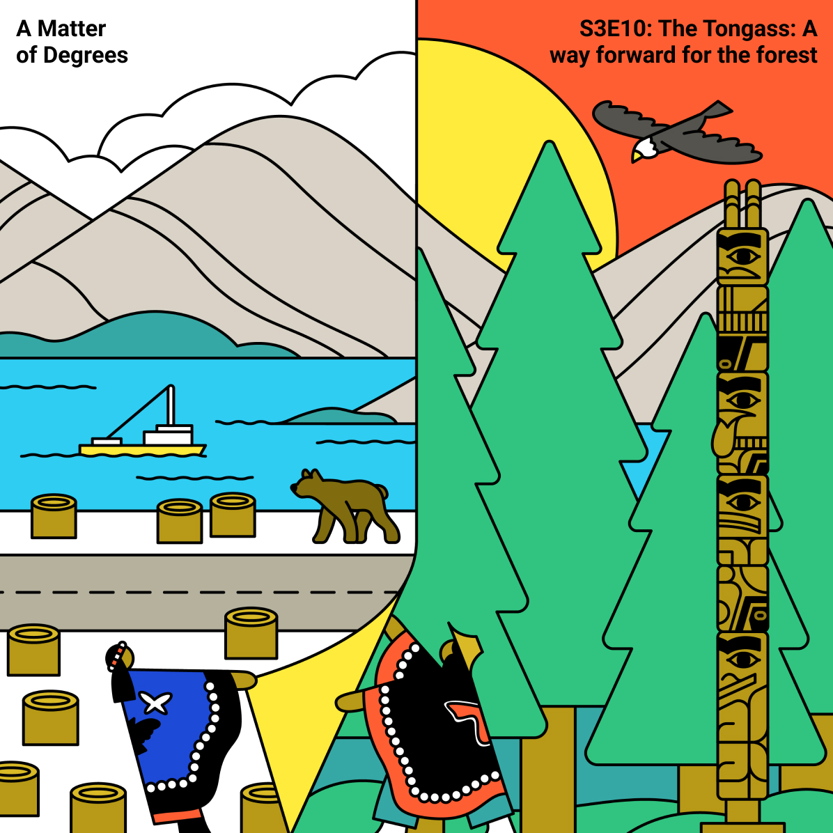 Step into the #Tongass, the largest intact temperate rainforest in the world. apple.co/3YmRrRe

Discover the past and the possibility of these lands on our season finale, with @TlingitHaida President Richard Chalyee Éesh Peterson and Marina Anderson.  <a href="/Sitka_Wild/">Sitka Conservation Society</a>