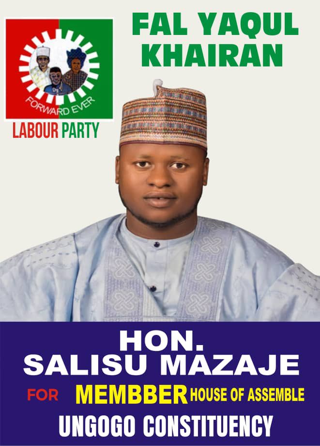 We have Hon Salisu for Ungogo Constituency HoA 

#VoteLabourparty 
#PeterObiIsComing