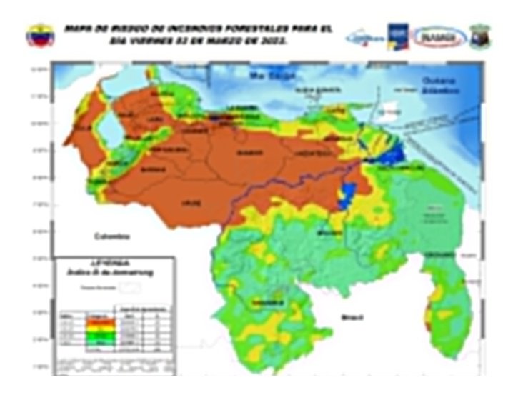 Inameh prevé alto riesgo de incendios forestales en un 42% del país.
♦️ #ChávezCorazónDeLosPueblos
<a href="/EnanaGorda1/">Juana Salazar</a> <a href="/randolf_mejias/">RANDOLF MEJIAS</a>  <a href="/LuisEsc96456301/">Luis Escalona</a> <a href="/Aberto1983/">alberto</a> 
<a href="/YarytzaR6/">Yarytza</a> <a href="/Arianny06348146/">🫧🌺🌻Arianny 🌻🌺🫧</a> @jesusflores202 <a href="/JuN_10G/">Juana</a> 
<a href="/Jonatha718/">Aquiles Salazar 🌜🇻🇪🌛</a> <a href="/AndersonG_78/">Anderson García</a>
<a href="/yenny_escorche/">tuitero de Aragua</a> <a href="/vidaljoseg/">vidal jose gonzalez</a>