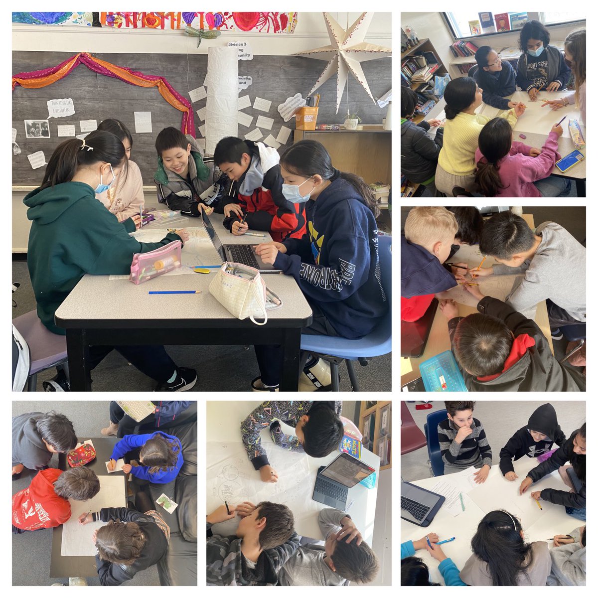 Future City teams designing blueprints. How do you bring all your ideas together? How do you build on team member strengths? ⁦<a href="/WestVanSchools/">WestVanSchools</a>⁩ ⁦<a href="/westcot_school/">Westcot School</a>⁩ #futurecity